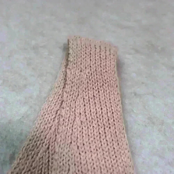 ELIZABETH & JAMES Tunic Length Knit Sleeveless V Neck Tank Peach Women Med - Picture 6 of 10